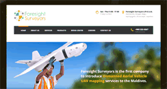 Desktop Screenshot of foresightsurveyors.com